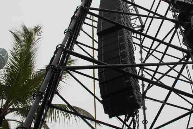 Sewa Sistem Bunyi Tanah Merah - PA dan Mikrofon